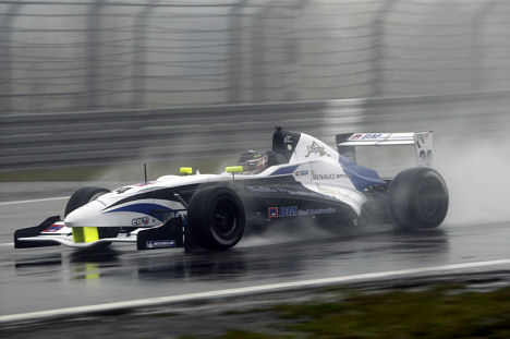 Mikkel Mac kæmpede bravt på Nürburgring.